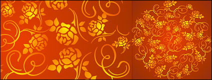 Gorgeous Rose pattern background