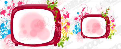 TV and the pattern vector material