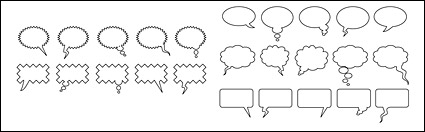 Dialogue bubble element vector