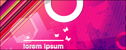 The trend of design elements vector material