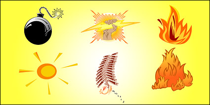 Vector cartoon material-1