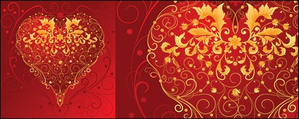 Heart-shaped vector material-7