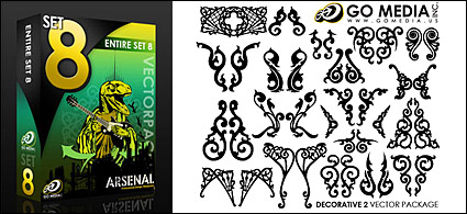 Go Media produced vector material (set8) - classical pattern