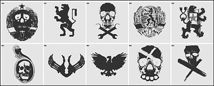 Continental skull element vector material